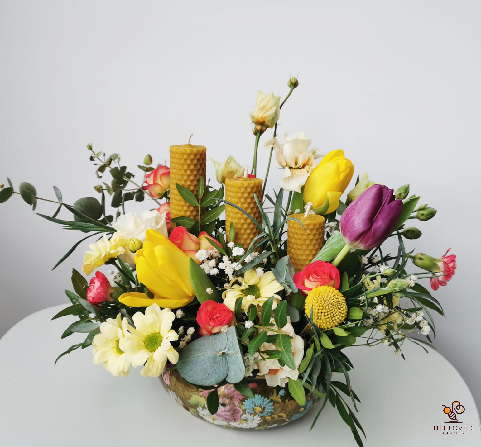 BeeLoved Candles Lumanari din ceara naturala de albine